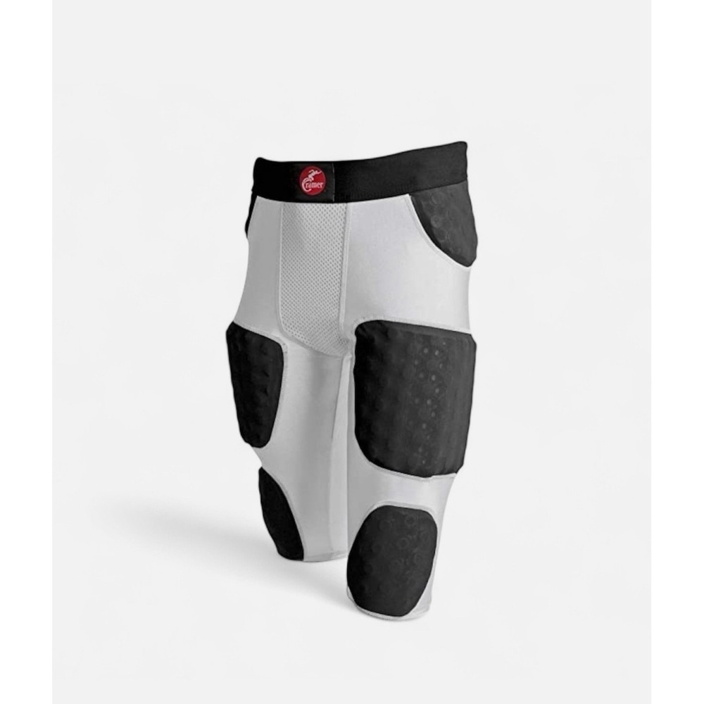 Cramer Thunder 7 Padded Football Girdle White Mens XL T7WHXL 7-Pad Protection